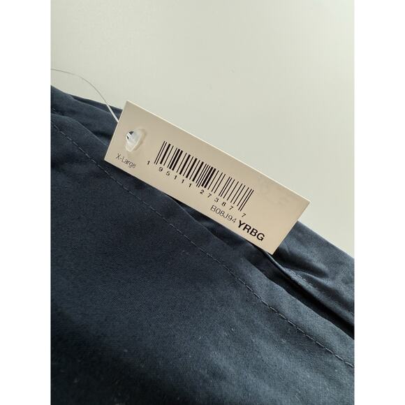 Amazon Essentials Men's XL Straight Fit Woven Pajama Pants, Dark Blue NWT *READ - Picture 4 of 16